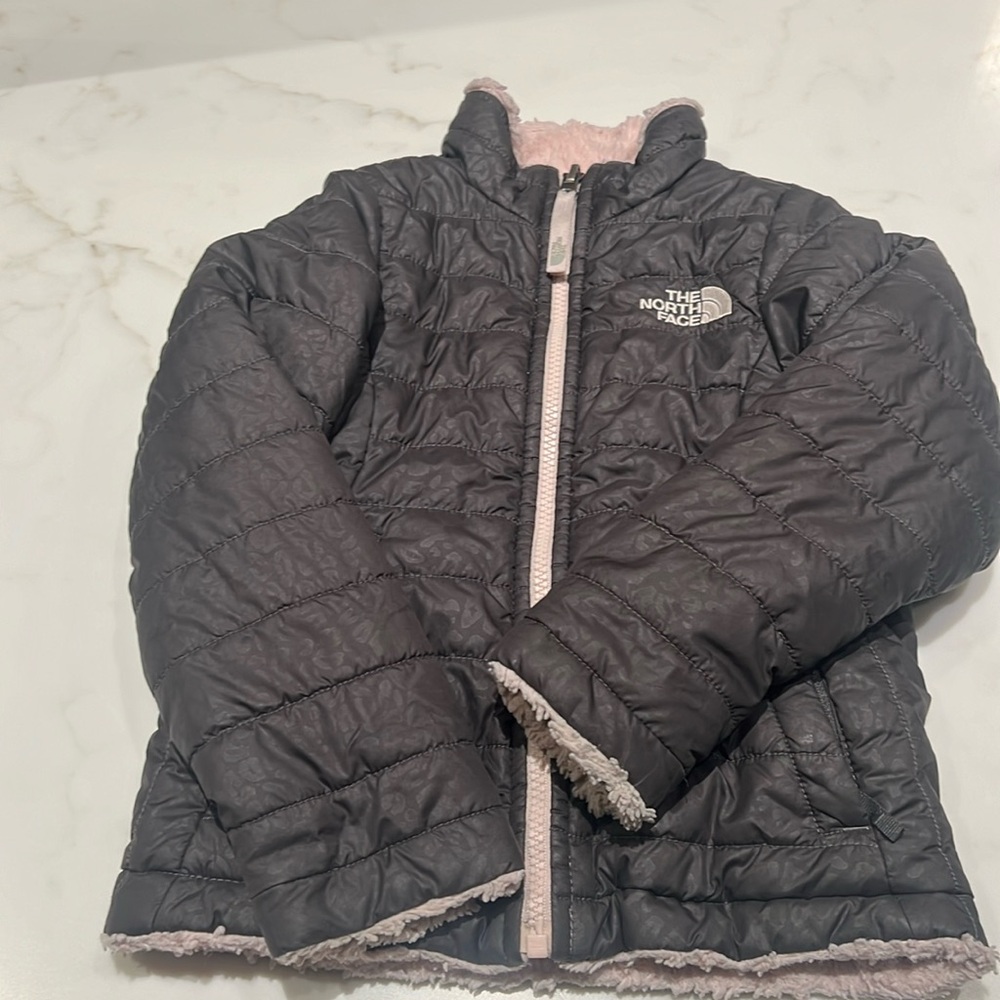 Girls North Face Reversible Coat